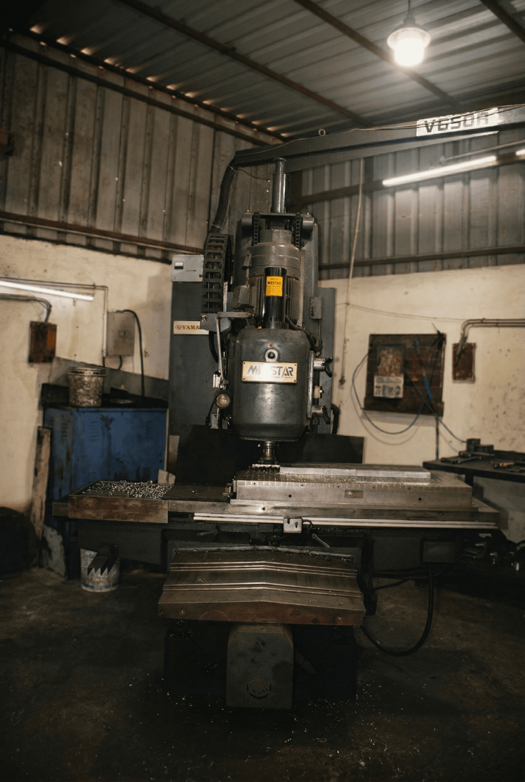 Heavy Duty Vertical Milling